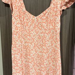 Hurley Floral Summer Dress (L)