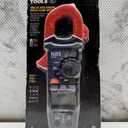 Klein Tools AC Auto-Ranging 400Amp Digital Clamp Meter with Temperature CL220