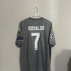 Real Madrid 2015-16 Away Ronaldo Jersey (medium Large XL)