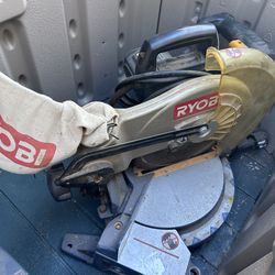 Corded RYOBI compound miter saw