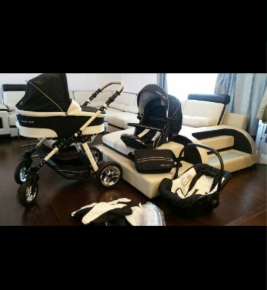 Neo x3 stroller with bassinet and car seat