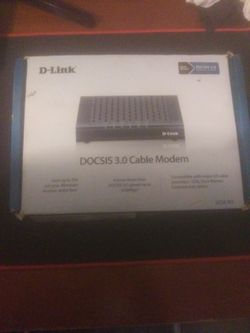 D-Link DOCSIS3.0 Cable Modem