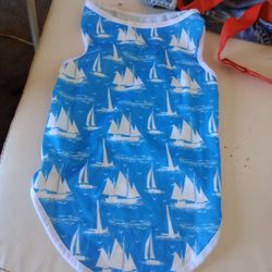 Dog Pet One Of A Kind Sailboat T Shirt