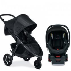  BRITAX® B-Free & Endeavours Travel System in Midnight 