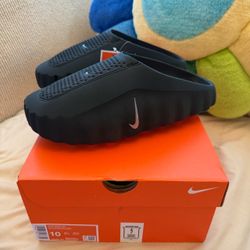 Nike Mind 001 Slide Black Chrome New Size 10