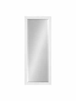 Large Rectangle White Beveled Glass Full-Length Classic Mirror (51.5 in. H x 19.5 in. W)