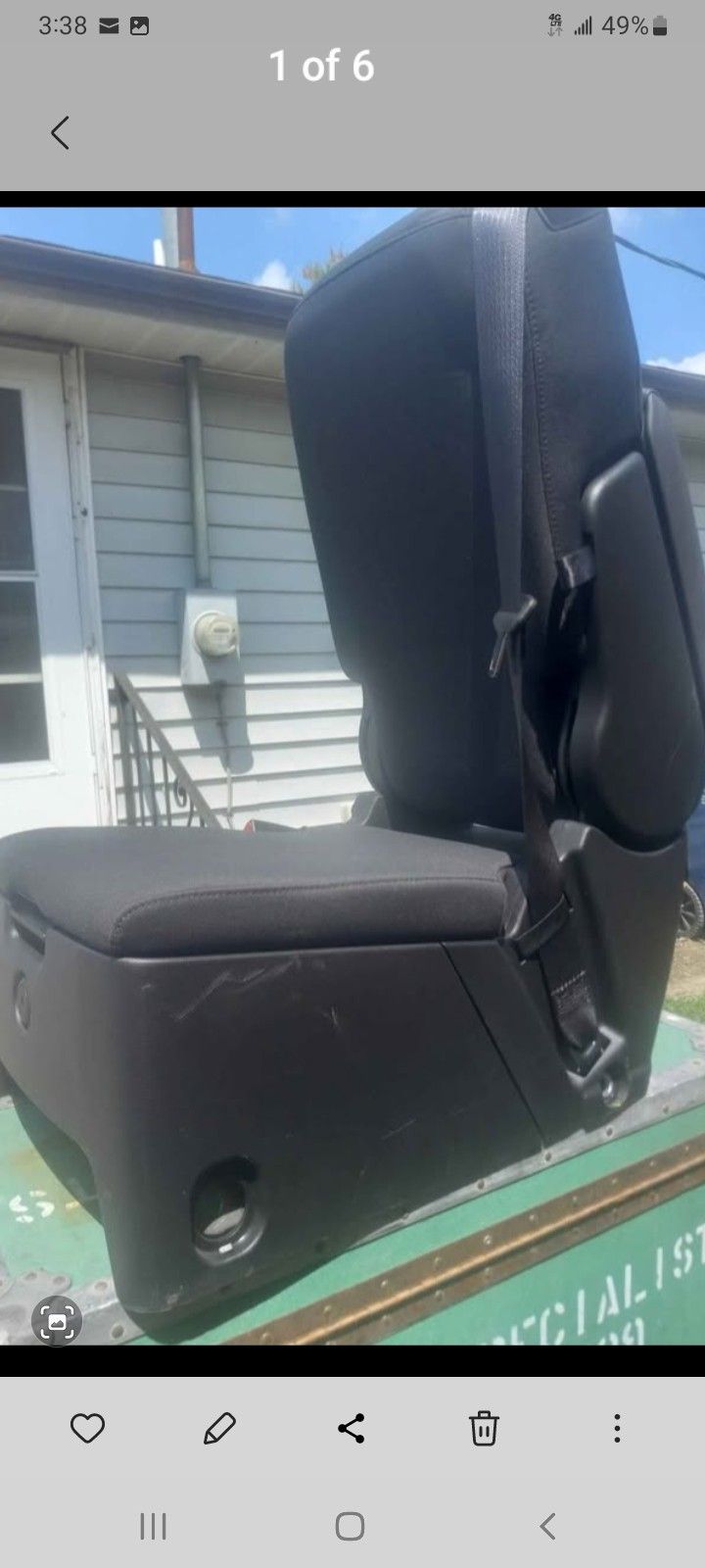 New Chevy Tahoe Seat W/Built-in Console For Storage. 2 Available 