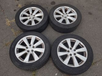 5x114.3 18 INCH WHEELS AND TIRES