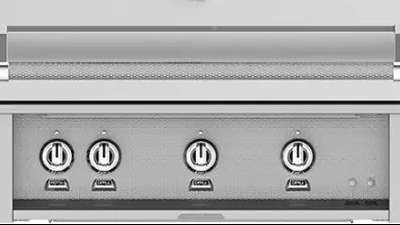 Hestan AGCP36 Color Panel for 36 Inch Grill, Stainless Steel