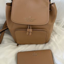 Kate Spade Backpack + Wallet Set – $160 OBO