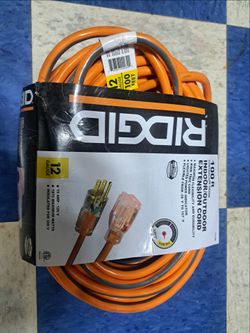 Ridgid 100ft cord