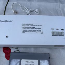 Foodsaver Machine Model Ultra DC- 35-0609 .Vacuum Sealer - 02-35-A-04-5768