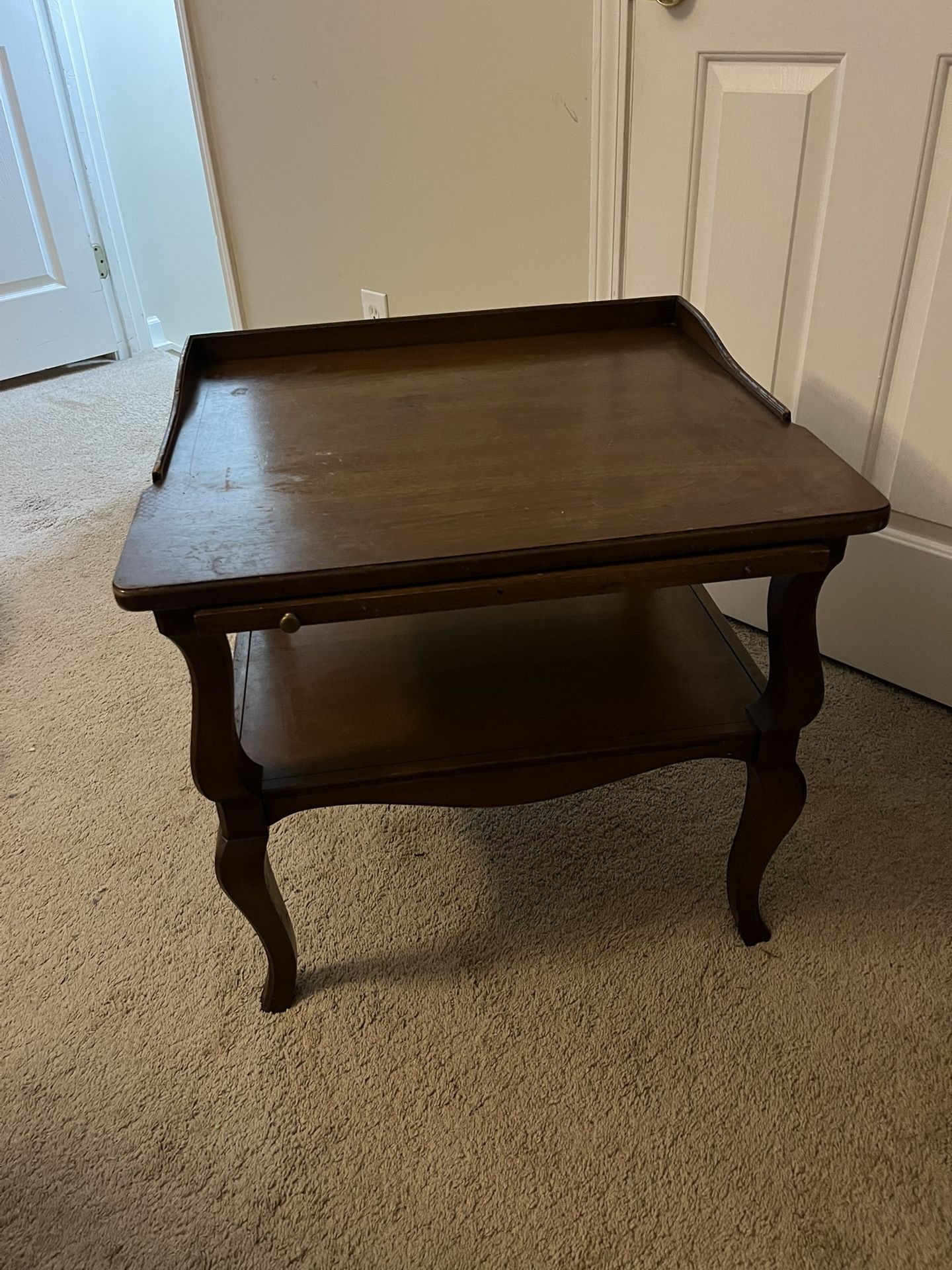 End Table With Extension