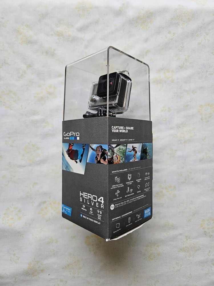 Camera GoPro Hero 4 Silver Sealed Box New