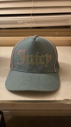 Juicy Couture Gray Baseball Hat – Gold Logo