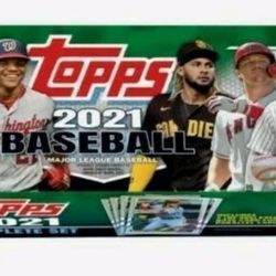 2021 Topps Sealed Complete Baseball Set