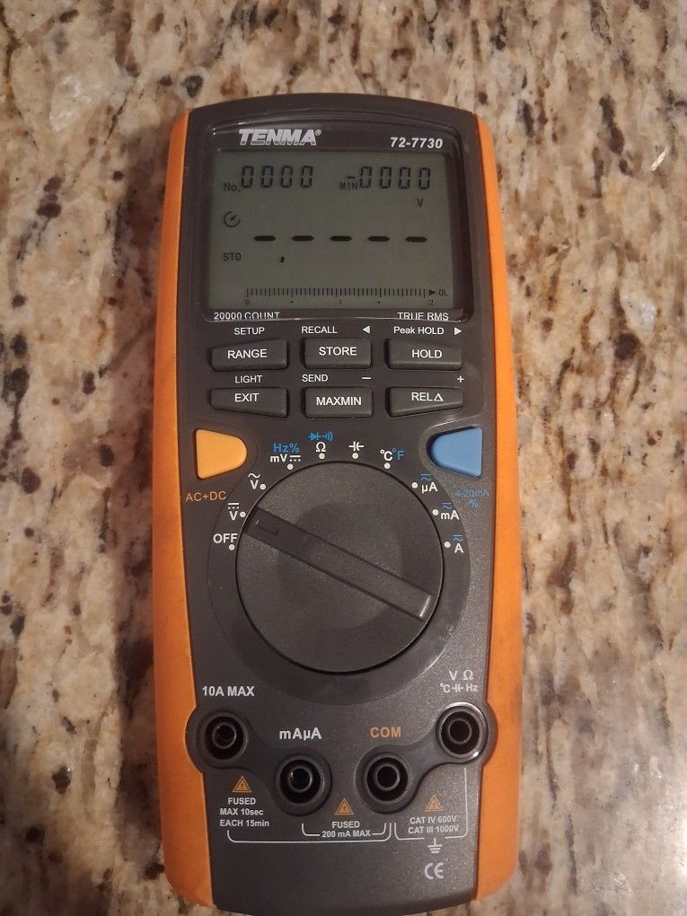 Tenma Multimeter 72-7730 - Not Fully Tested AS IS