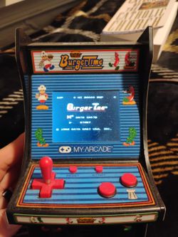 Burger Time 1980s My Arcade
