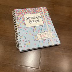 Denise Albright Gratitude 52 Week Journal with 165 Stickers Confetti Party Book