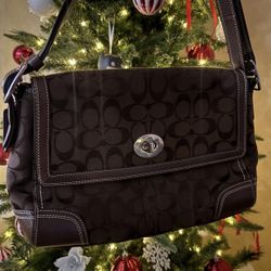 Vintage Coach Hampton Bag