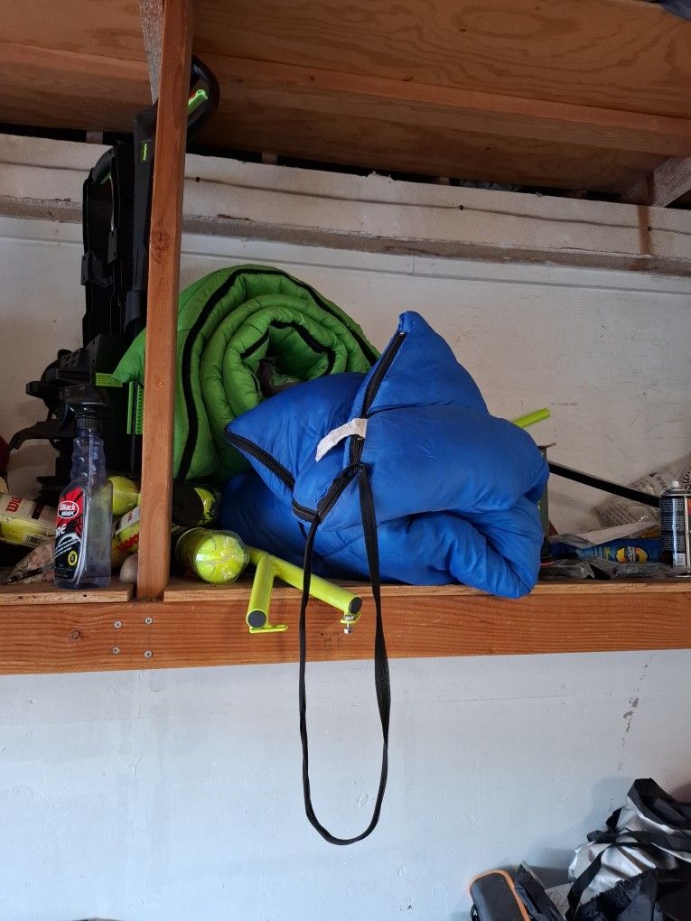 2 Camping Sleeping Bags $20.00