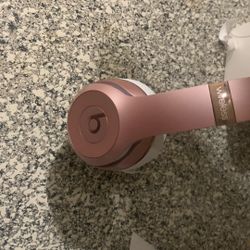 Beats Rose Gold Headphones