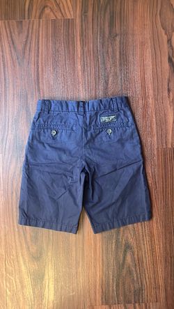 Boys Polo Ralph lauren Blue Shorts 6 Designer Photo Shoot Summer Gear Used