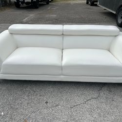 Modern White Pluto sofa!