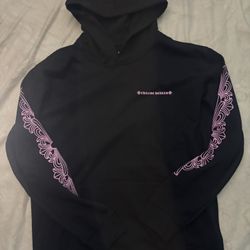 Chrome Hearts Pink & Black Hoodie