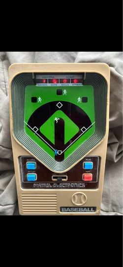 1978 Mattel electronics baseball gaming toy
