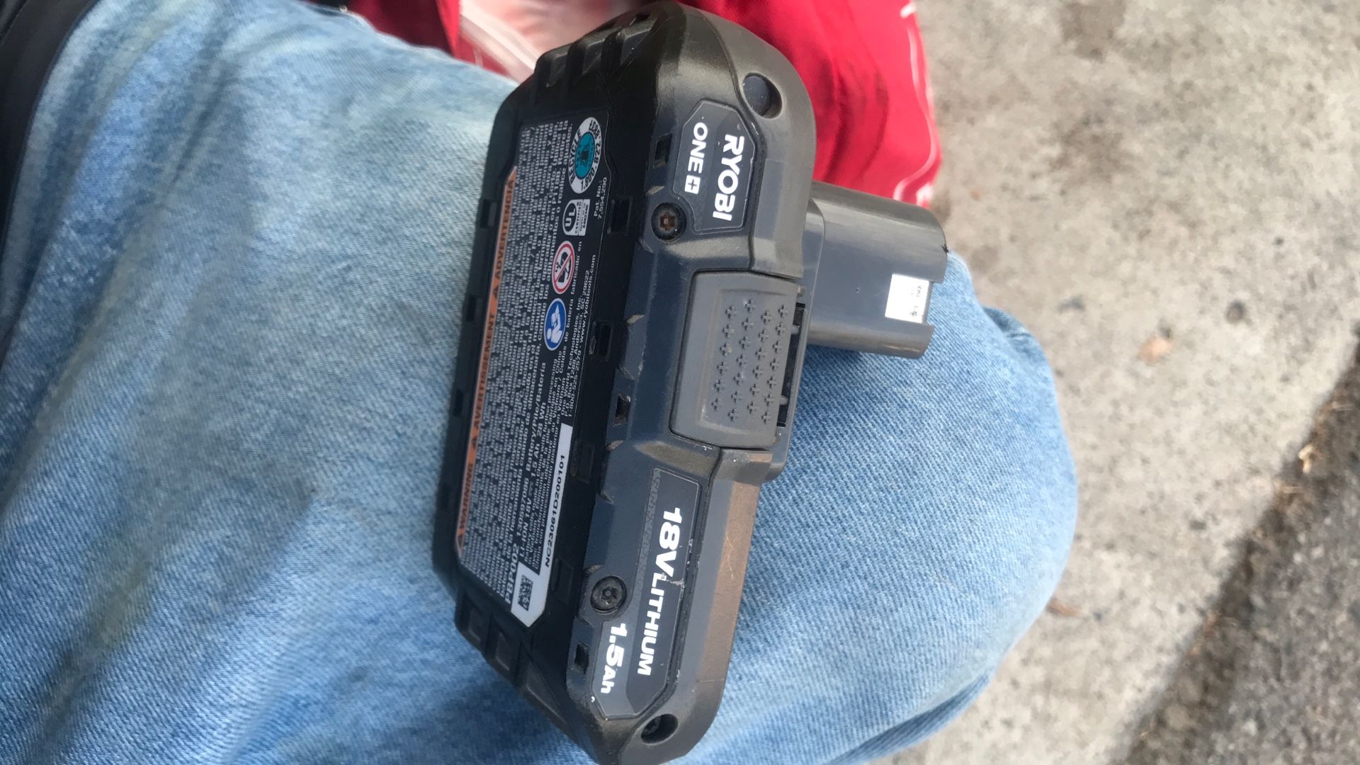Ryobi Battery