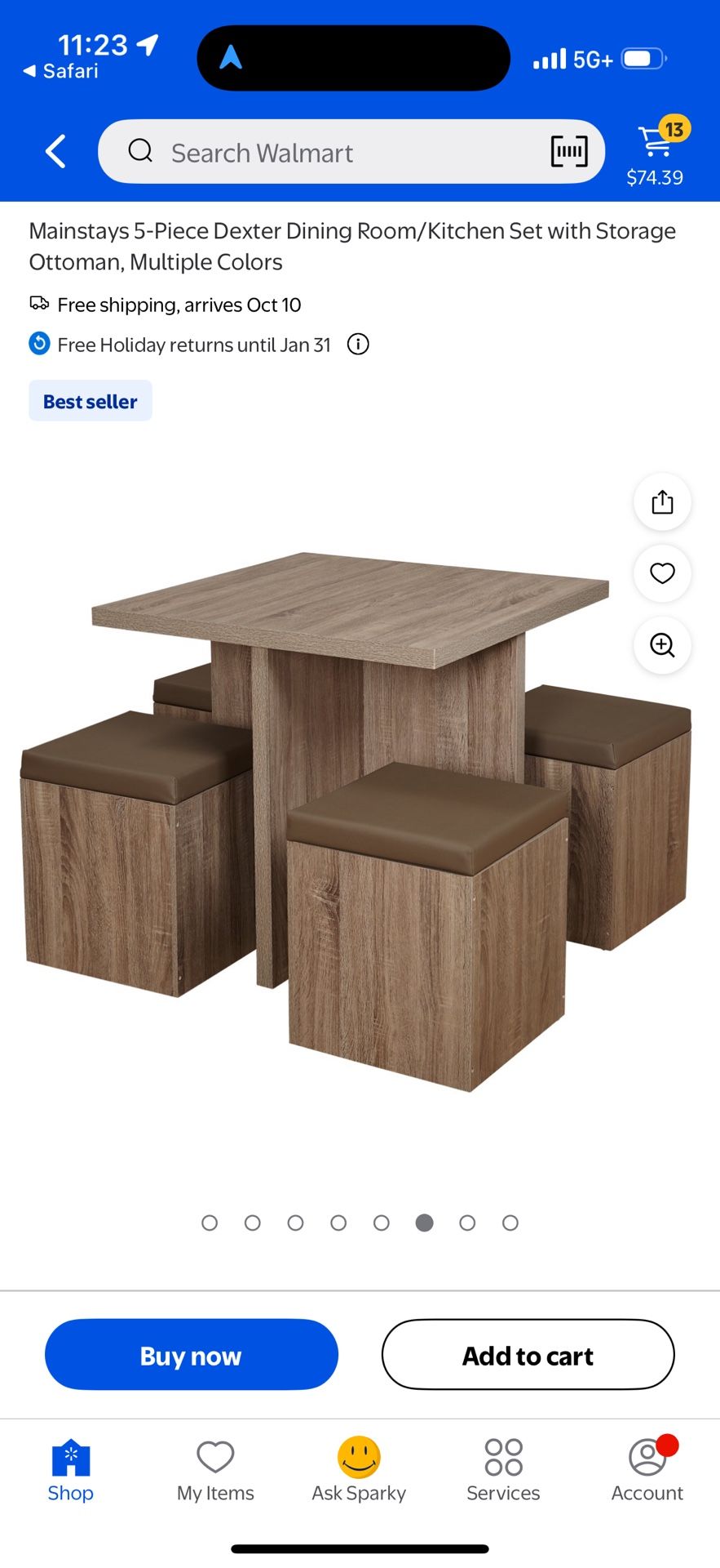 Four Storage Stools/chairs