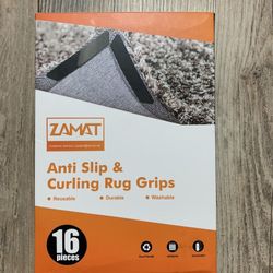 Anti Slip & Curling Rug Grips 16 Pieces