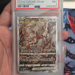 PSA 9 Hisuian Zoroark VSTAR
