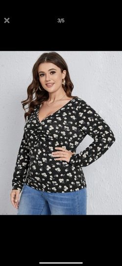SHEIN floral top