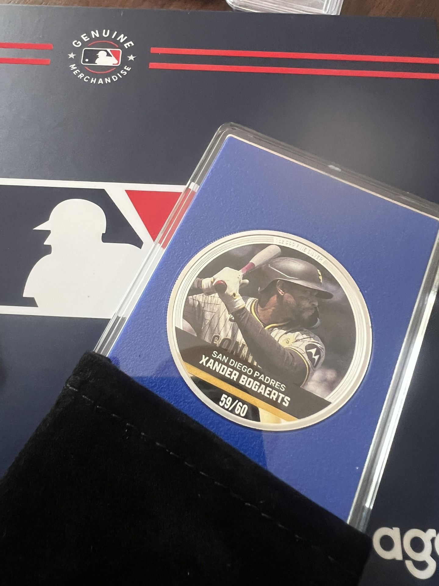 Xander Bogaerts , MLB 1 Oz Silver Only 60 Minted