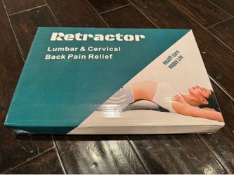 etractor Lumbar Cervical Back Stretcher Pro Back Pain Relief (NEW)