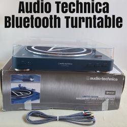 Audio Technica Bluetooth Special Edition Blue Turntable AT-LP60BT