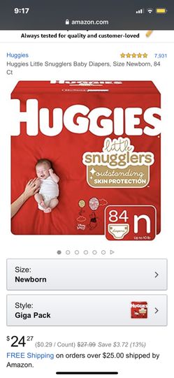 Newborn diapers