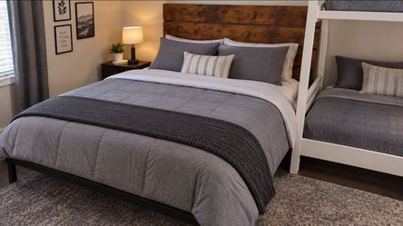 New Brown Full Bed frame