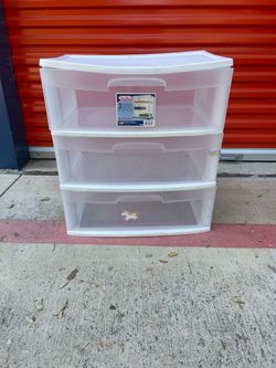 Sterilite 15” x 21” x 25” 3-Drawer Storage