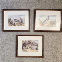 Set Of 3 Prints Wall Art