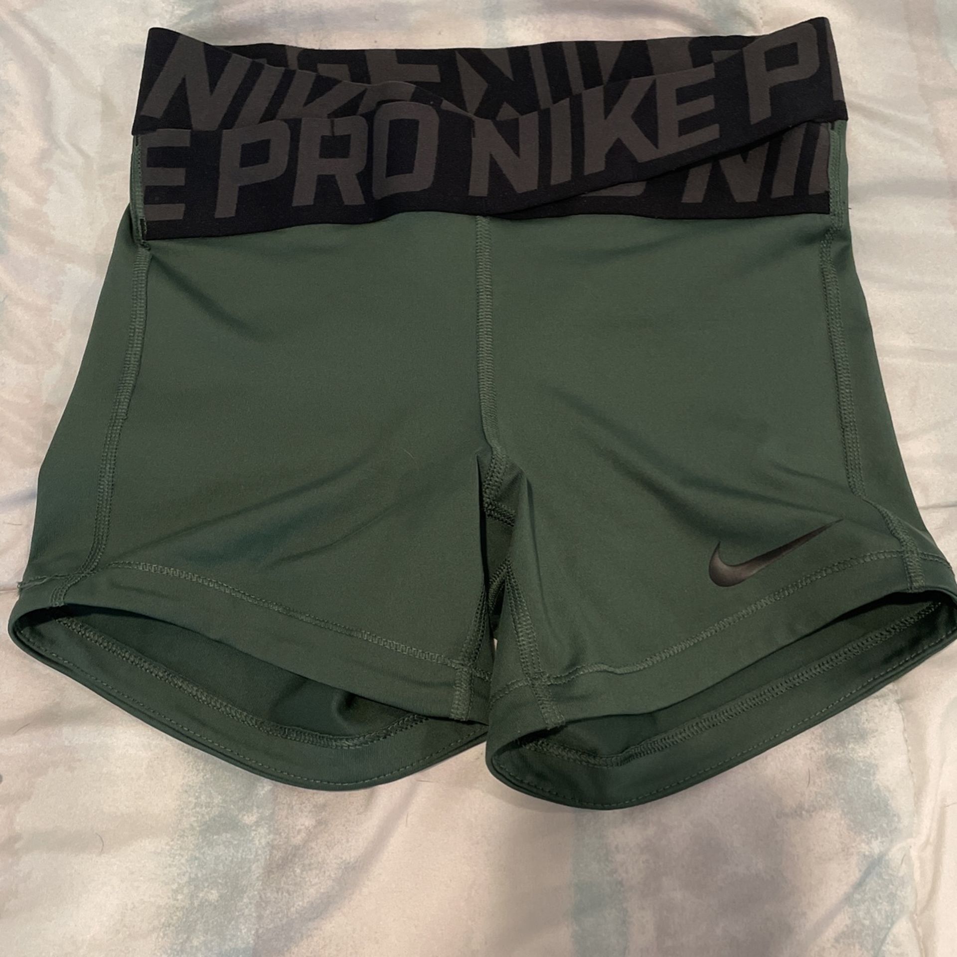 Xs Forest Green Nike Pros