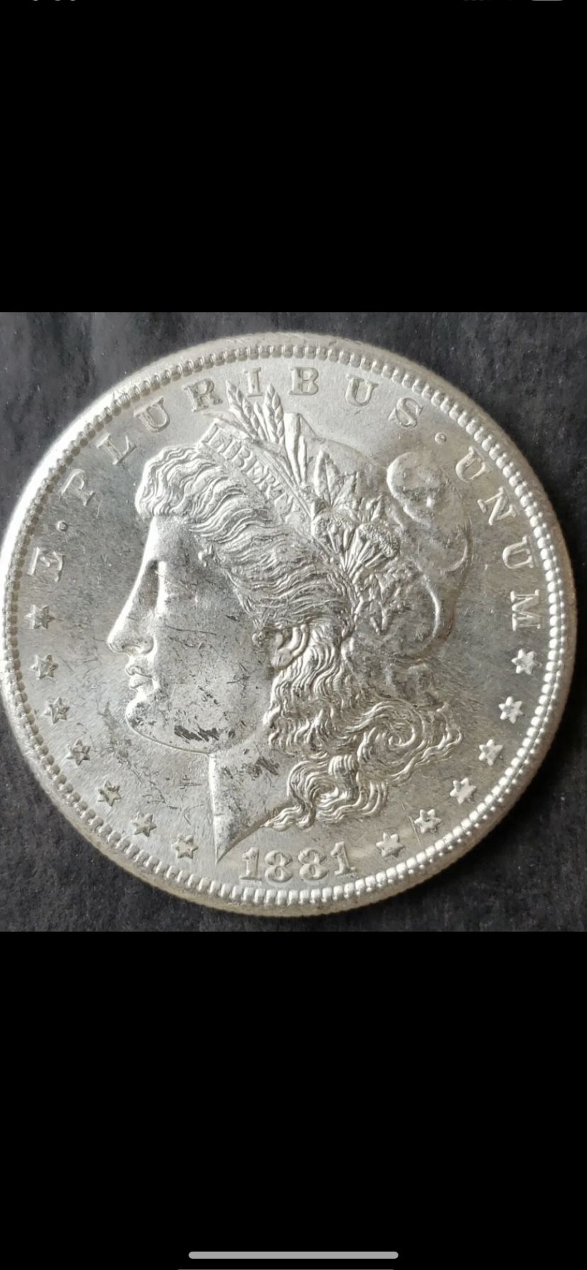 1881-S BU Morgan Silver Dollar 