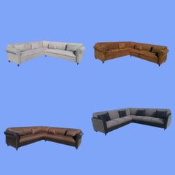 Brand NEW SECTIONAL COUCHES Sofas CHAISE Lounge 