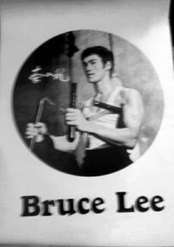 VINTAGE 70'S BRUCE LEE POSTER