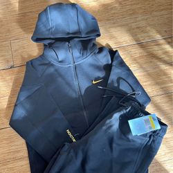 Nike Nocta Tech Fleece  Sweater & Pant Black S Mens 