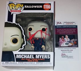 SPENCER CHARNAS ICE NINE KILLS SIGNED AUTOGRAPH MICHAEL MYERS FUNKO POP JSA COA!