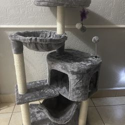 New Big Cat Tree House / Scratching Post/bed 