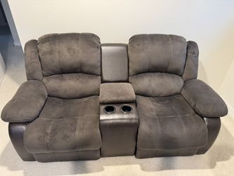 76” Upholstered Reclining Loveseat